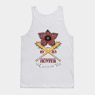 STRANGER THINGS 3 : DEMOGORGON HUNTER GRUNGE STYLE V2 Tank Top